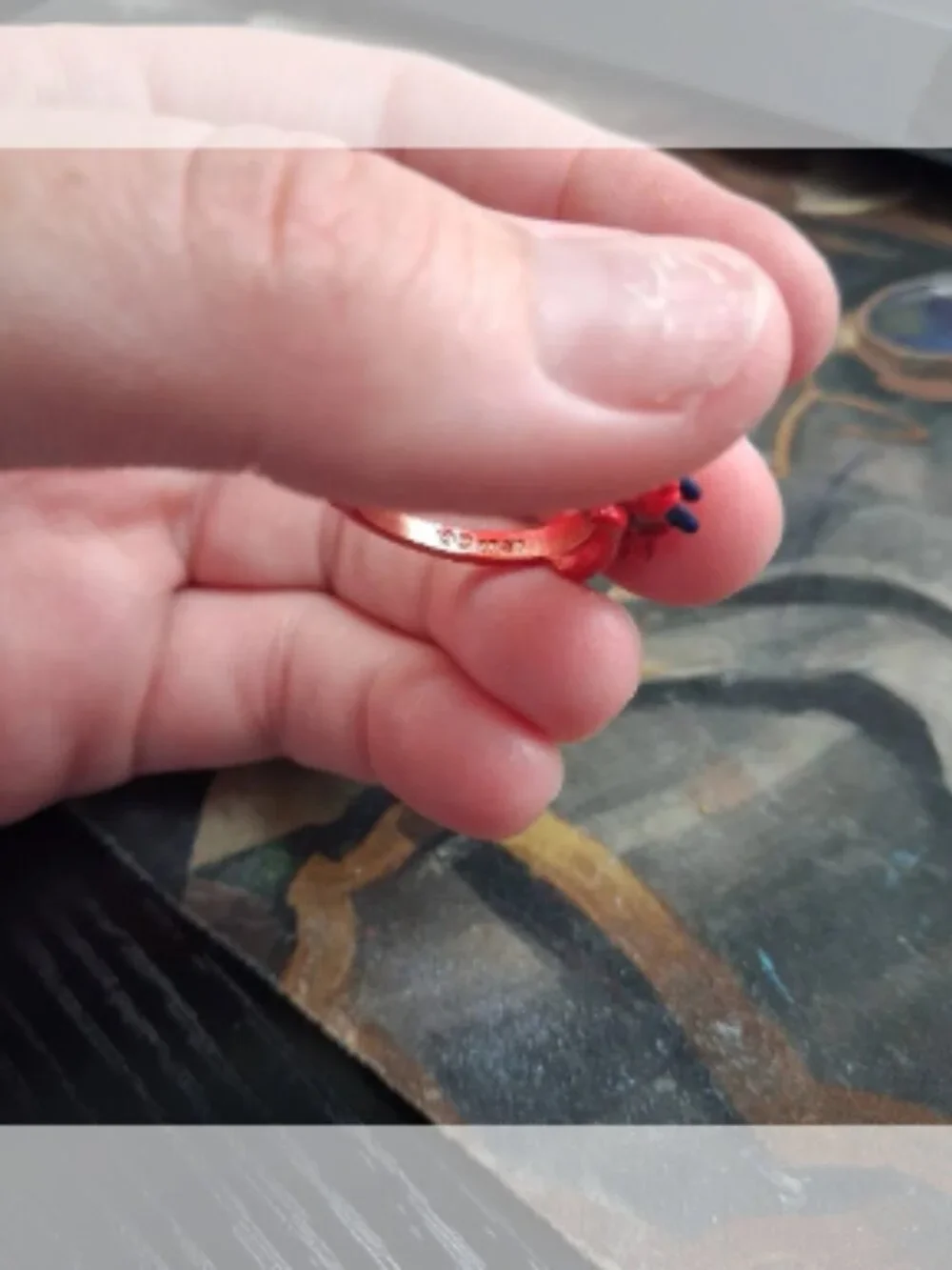 Disney Mulan Mushu ring